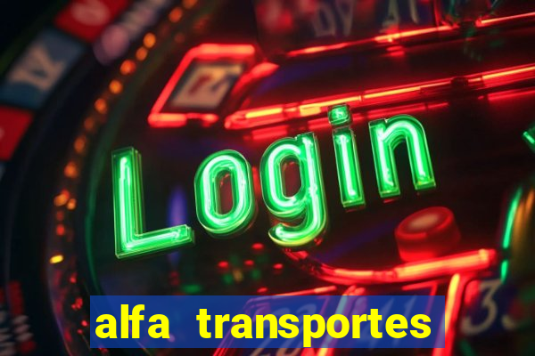 alfa transportes novo hamburgo